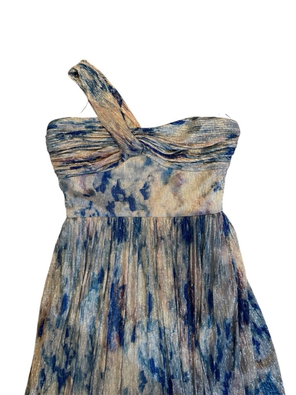 Dress The Population Idalia One-Shoulder
Floral Plisse Maxi Party Dress M - Picture 5 of 7